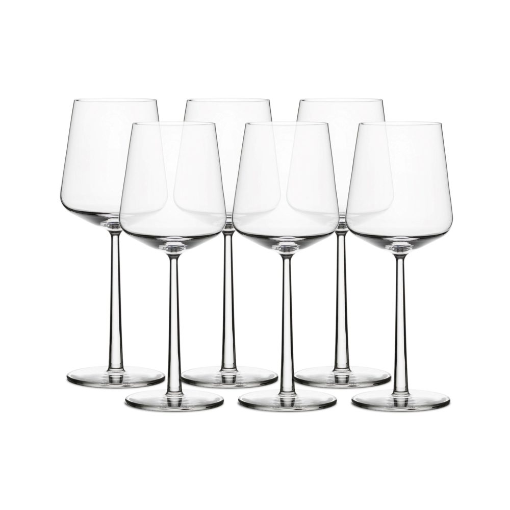 bodem pop verschijnen IITTALA ESSENCE ROOD WIJNGLAS 6 STUKS AANBIEDING - Designwinkel Eric  Steenbergen