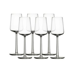 IITTALA ESSENCE WIT WIJNGLAS 6 STUKS AANBIEDING