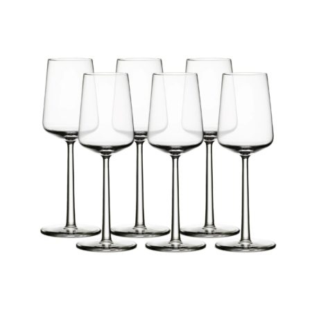 IITTALA ESSENCE WIT WIJNGLAS 6 STUKS AANBIEDING
