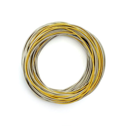 LA MOLLLA ARMBAND SEL & POIVRE OR – MAAT M - Afbeelding 3
