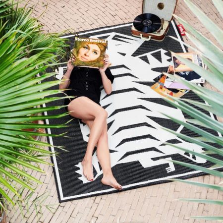 FATBOY VLOERKLEED NOTTAZEBROH ZWART - Afbeelding 4