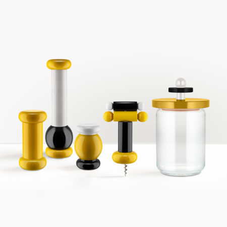 Alessi Twergi Pepermolen Geel - Afbeelding 3