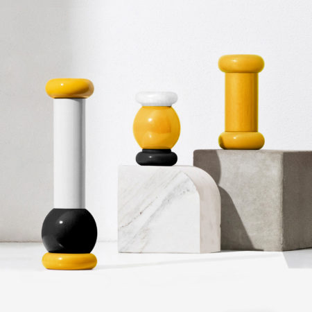 Alessi Twergi Pepermolen Geel - Afbeelding 2