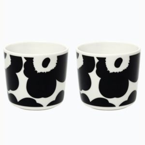 MARIMEKKO UNIKKO KOFFIEKOP 2DL ZONDER OOR – SET VAN 2