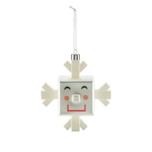 ALESSI KERSTBAL LE PALLE QUADRATE SNOWFLAKE