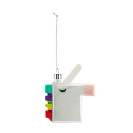 ALESSI KERSTBAL LE PALLE QUADRATE UNICORN - Afbeelding 2