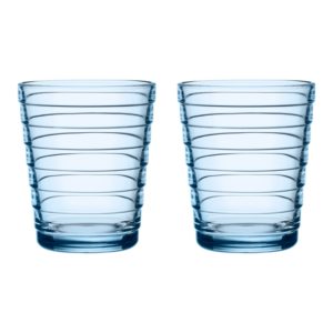IITTALA AINO AALTO GLAS 22CL AQUA – 2 STUKS