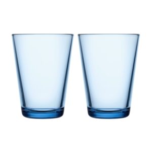 IITTALA KARTIO AQUA GLAS 40CL – SET 2 STUKS