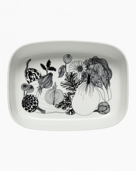 Marimekko Oiva Siirtolapuutarha Serveerschaal 20,5 x 28 cm