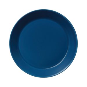 IITTALA TEEMA VINTAGE BLAUW BORD 21CM