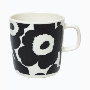 MARIMEKKO OIVA UNIKKO BEKER 4DL ZWART/WIT