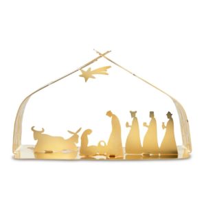ALESSI BARK CRIB KERSTSTAL GOUD