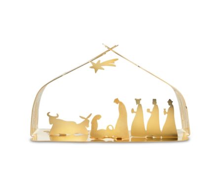 ALESSI BARK CRIB KERSTSTAL GOUD