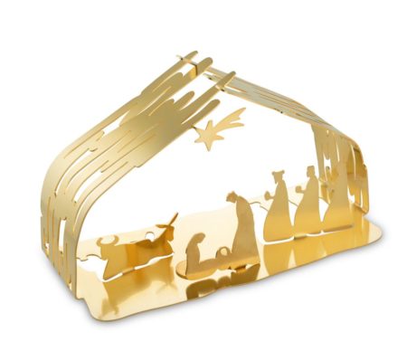 ALESSI BARK CRIB KERSTSTAL GOUD - Afbeelding 3