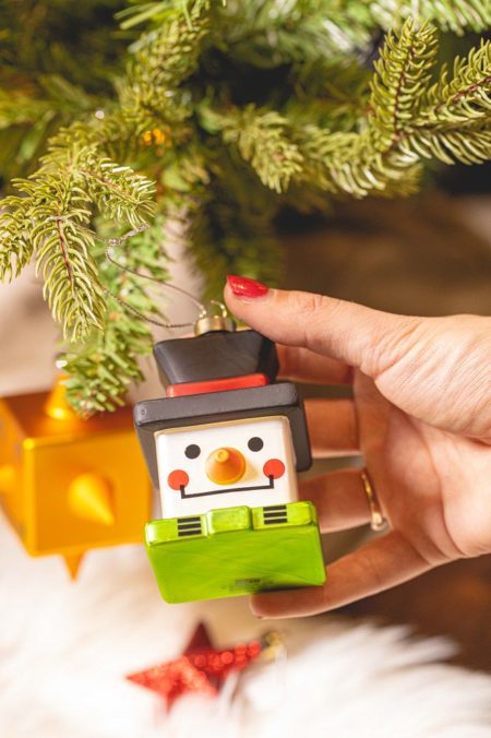 ALESSI KERSTBAL LE PALLE QUADRATE SNOW CUBE - Afbeelding 3