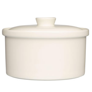 IITTALA TEEMA WIT SCHAAL MET DEKSEL 2,3L