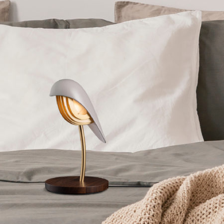 DAQI CONCEPT – BIRD LAMP BEIGE - Afbeelding 3