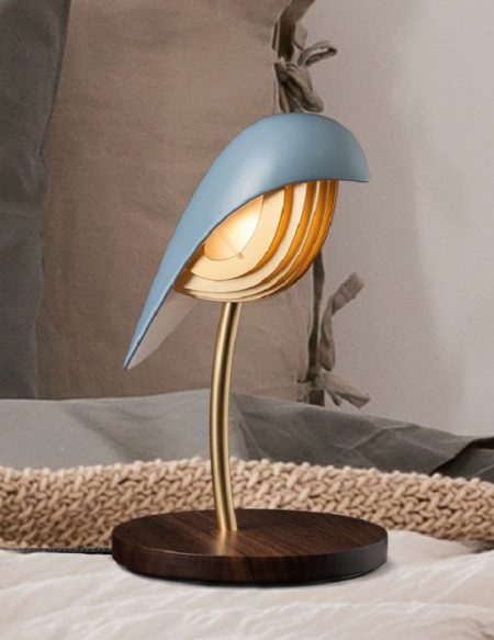 DAQI CONCEPT - BIRD LAMP BLUE - Afbeelding 3