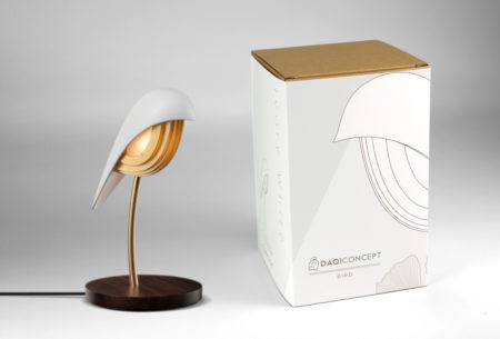 DAQI CONCEPT – BIRD LAMP WHITE - Afbeelding 3