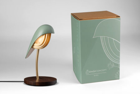 DAQI CONCEPT - BIRD LAMP GREEN - Afbeelding 3