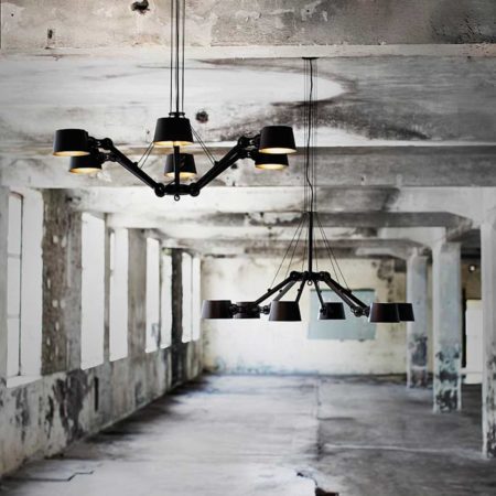 TONONE BOLT CHANDELIER 6ARM LIGHTNING WHITE - Afbeelding 5