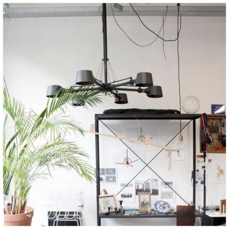 TONONE BOLT CHANDELIER 6ARM ICE BLUE - Afbeelding 6