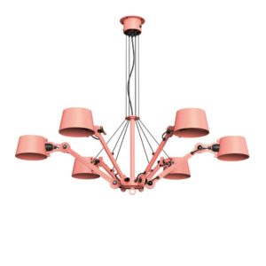 TONONE BOLT CHANDELIER 6ARM DAYBREAK ROSE