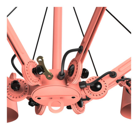 TONONE BOLT CHANDELIER 6ARM DAYBREAK ROSE - Afbeelding 2
