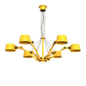 TONONE BOLT CHANDELIER 6ARM SUNNY YELLOW