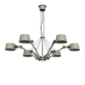 TONONE BOLT CHANDELIER 6ARM FLUX GREEN
