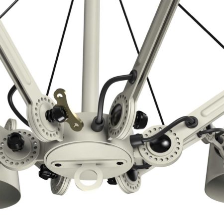 TONONE BOLT CHANDELIER 6ARM ASH GREY - Afbeelding 2