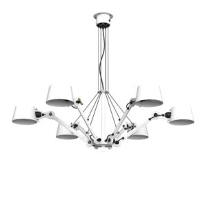 TONONE BOLT CHANDELIER 6ARM PURE WHITE
