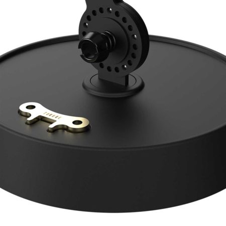 TONONE BOLT BUREAULAMP 2ARM SMALL SMOKEY BLACK - Afbeelding 7