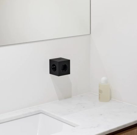 AVOLT SQUARE 2 STEKKERDOOS ZWART - Afbeelding 3
