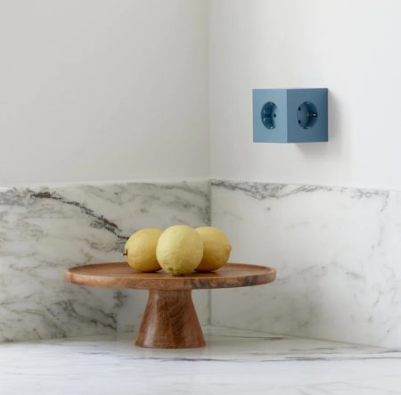 AVOLT SQUARE 2 STEKKERDOOS BLAUW - Afbeelding 2