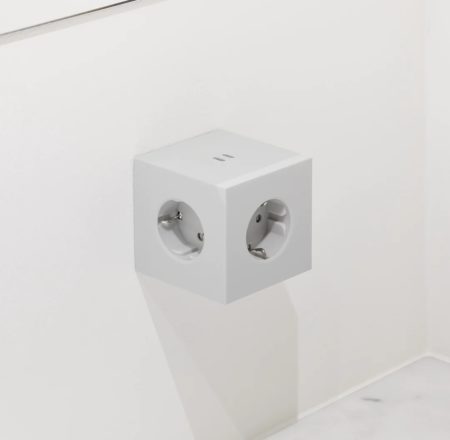 AVOLT SQUARE 2 STEKKERDOOS GRIJS - Afbeelding 4
