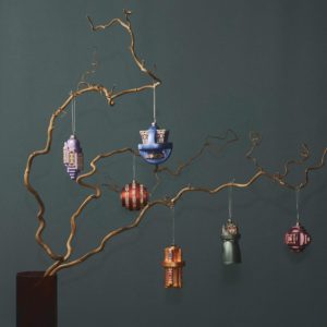 ALESSI HOLYHEDRICS KERSTBALLEN SET VAN 6