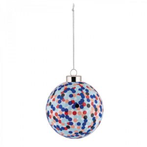 ALESSI PROUST KERSTBAL BLAUW