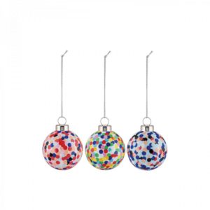 ALESSI PROUST KERSTBALLEN SET VAN 3