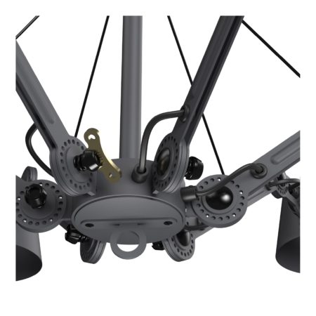 TONONE BOLT CHANDELIER 6ARM MIDNIGHT GREY - Afbeelding 2