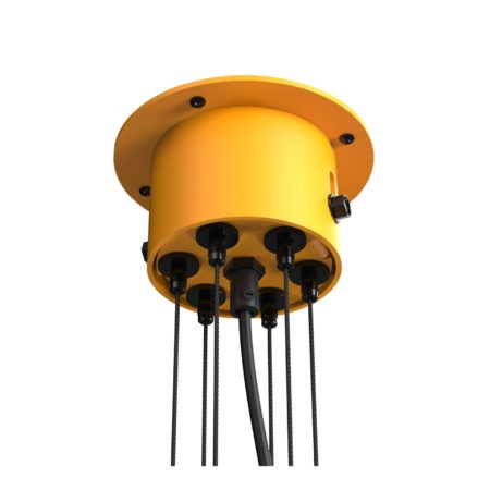 TONONE BOLT CHANDELIER 6ARM SUNNY YELLOW - Afbeelding 3