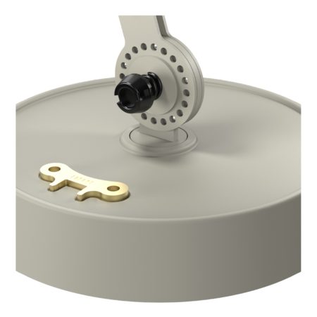 TONONE BOLT BUREAULAMP 2ARM SMALL ASH GREY - Afbeelding 5