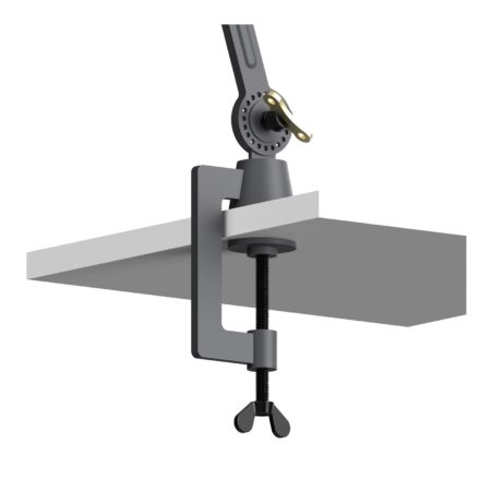 TONONE BOLT BUREAULAMP 2ARM CLAMP MIDNIGHT GREY - Afbeelding 3