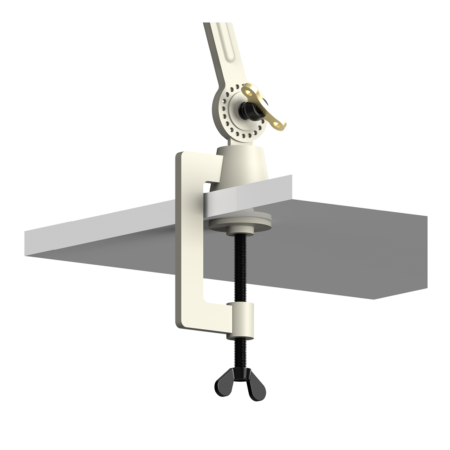 TONONE BOLT BUREAULAMP 2ARM CLAMP ASH GREY - Afbeelding 3