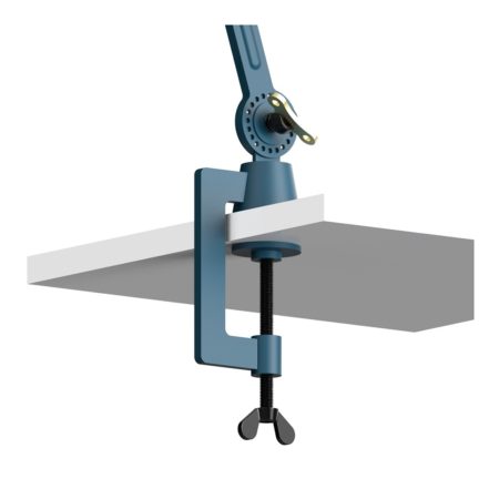 TONONE BOLT BUREAULAMP 2ARM CLAMP THUNDER BLUE - Afbeelding 3