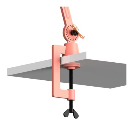 TONONE BOLT BUREAULAMP 2ARM CLAMP DAYBREAK ROSE - Afbeelding 3