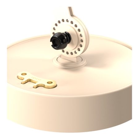 TONONE BOLT BUREAULAMP 2ARM SMALL LIGHTNING WHITE - Afbeelding 6