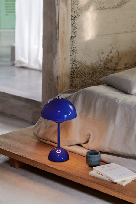 FLOWERPOT OPLAADBAAR TAFELLAMP VP9 KOBALT BLAUW - Afbeelding 6