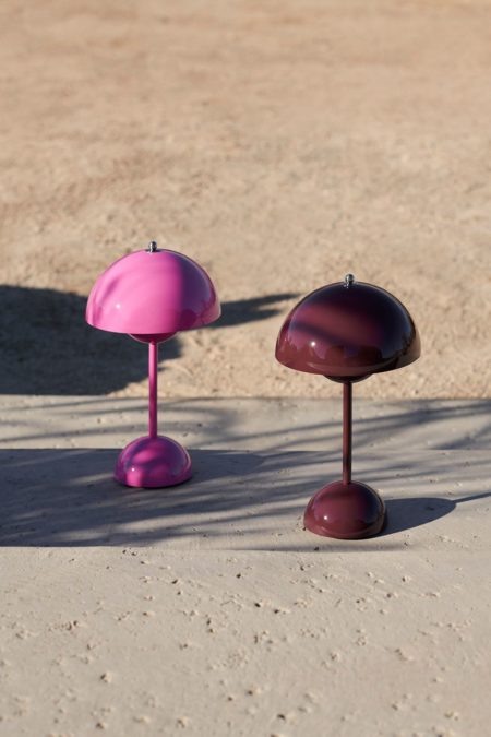 FLOWERPOT OPLAADBAAR TAFELLAMP VP9 DARK PLUM - Afbeelding 7