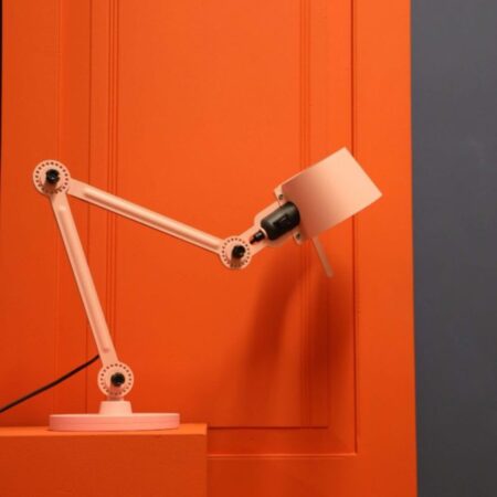 TONONE BOLT BUREAULAMP 2ARM SMALL LIGHTNING WHITE - Afbeelding 2